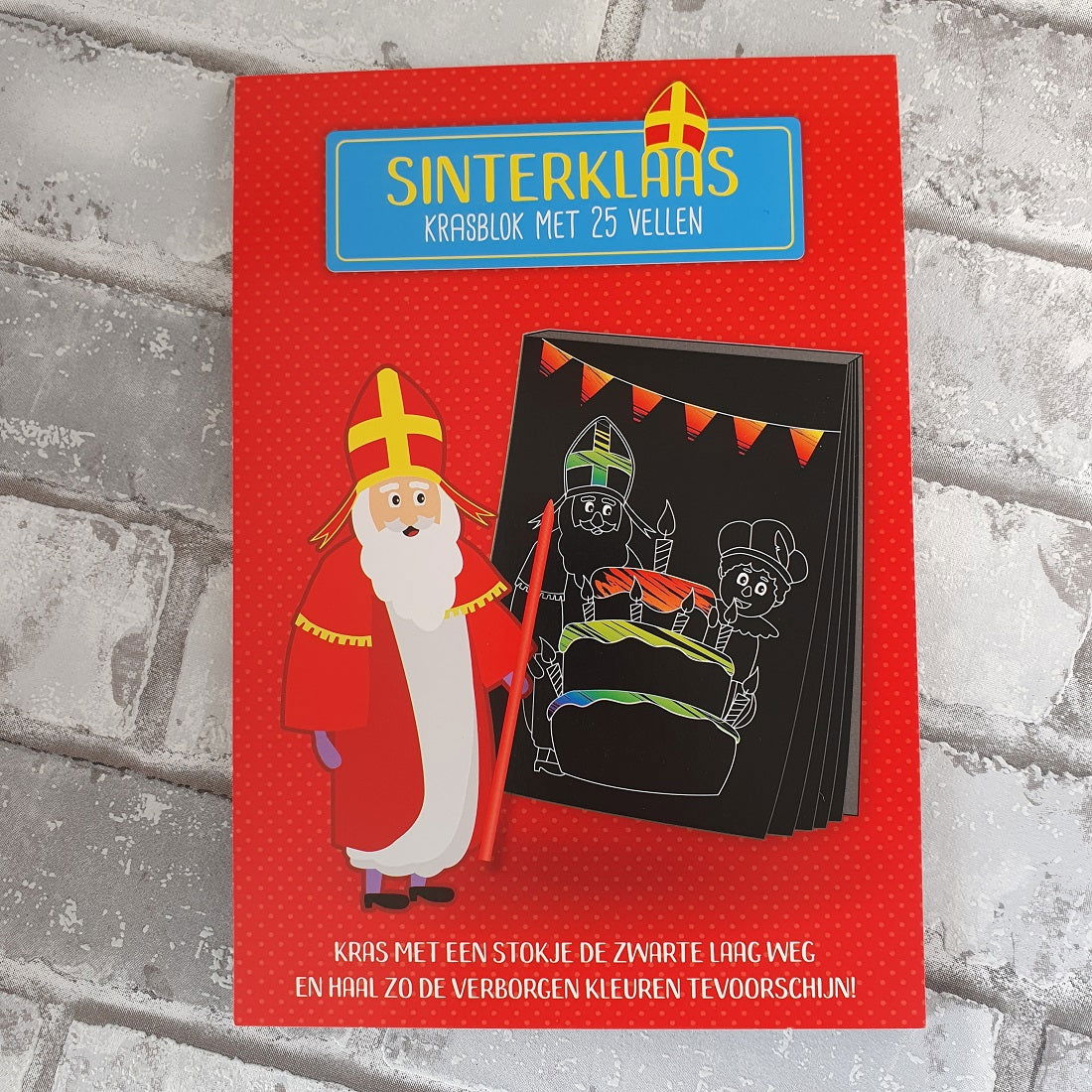 Krasblok Sinterklaas - Hobby en meer  